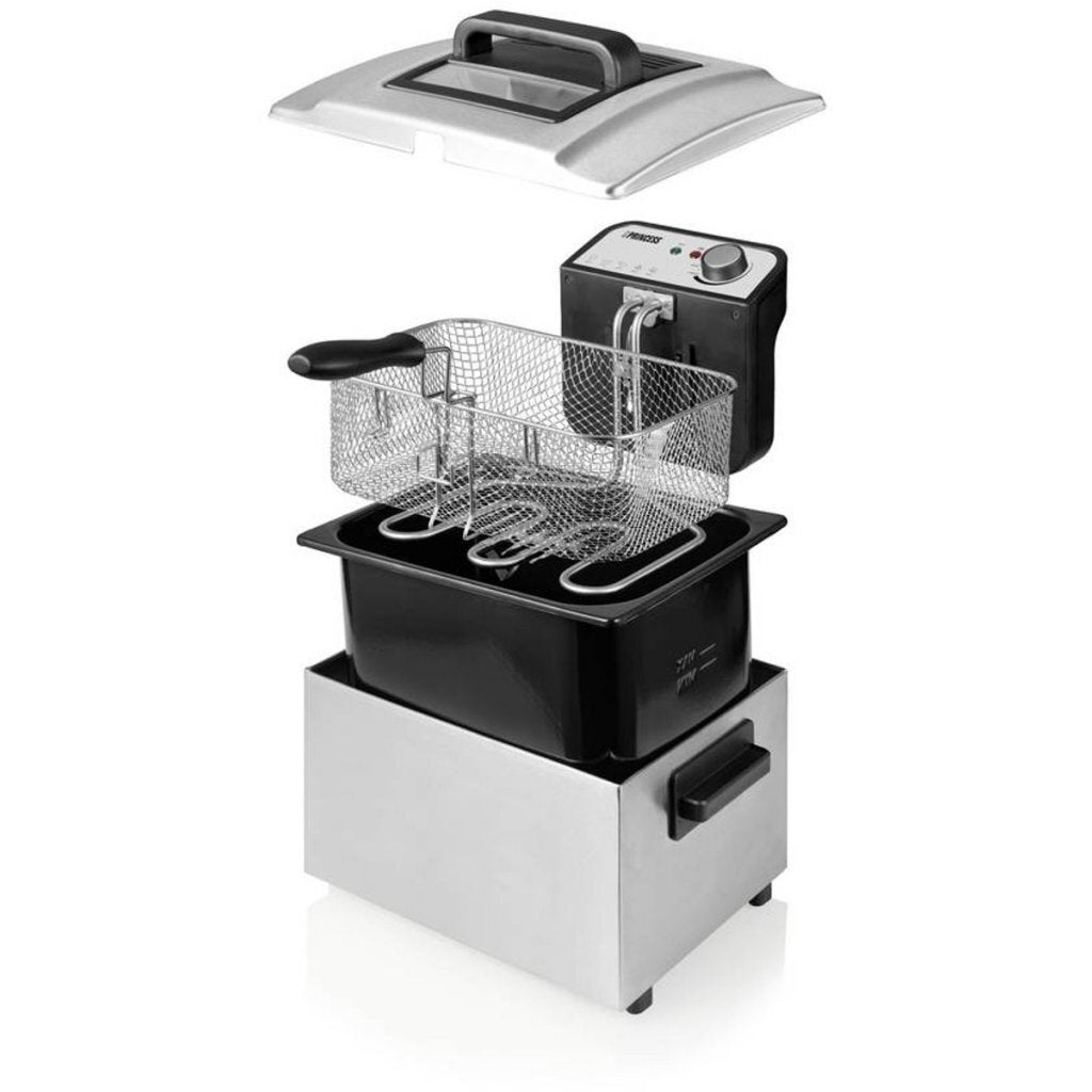 Princess 184090 Friteuse 5L 3270W Rvs/Zwart
