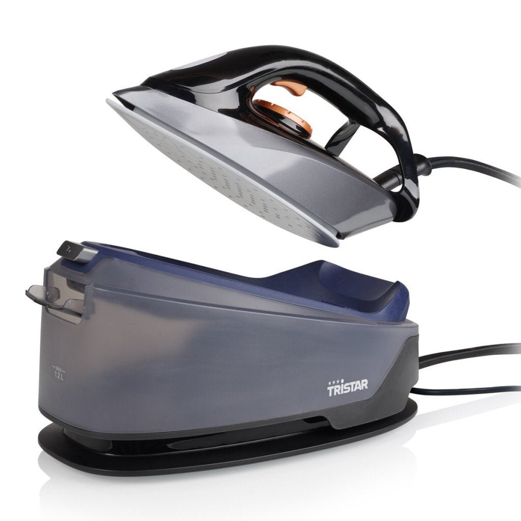 Tristar St-8930 Strijkijzer Stoomgenator 2200W Antraciet/Blauw