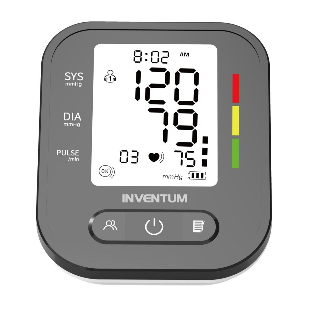 Inventum Bda435 Bloeddrukmeter Bovenarm Zwart/Wit