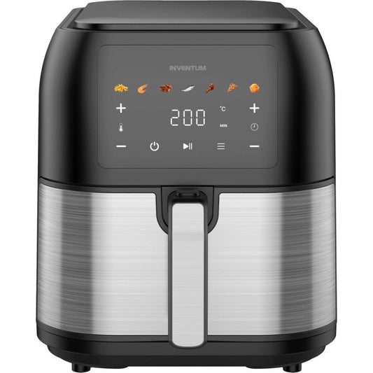 Inventum Gf801Hldb Airfryer 8L 1700W Zwart/Rvs