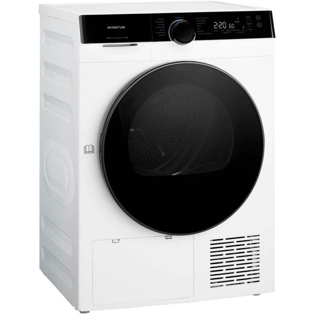 Inventum Vdw9030W Warmtepompdroger 9 Kg Wit/Zwart