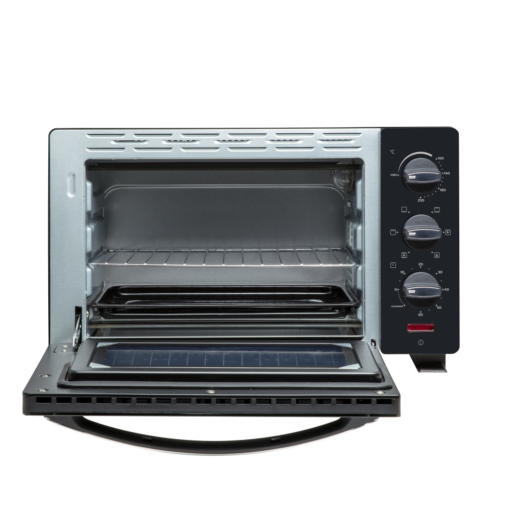 Inventum Ov207B Heteluchtoven 20L 1380W Zwart/Zilver