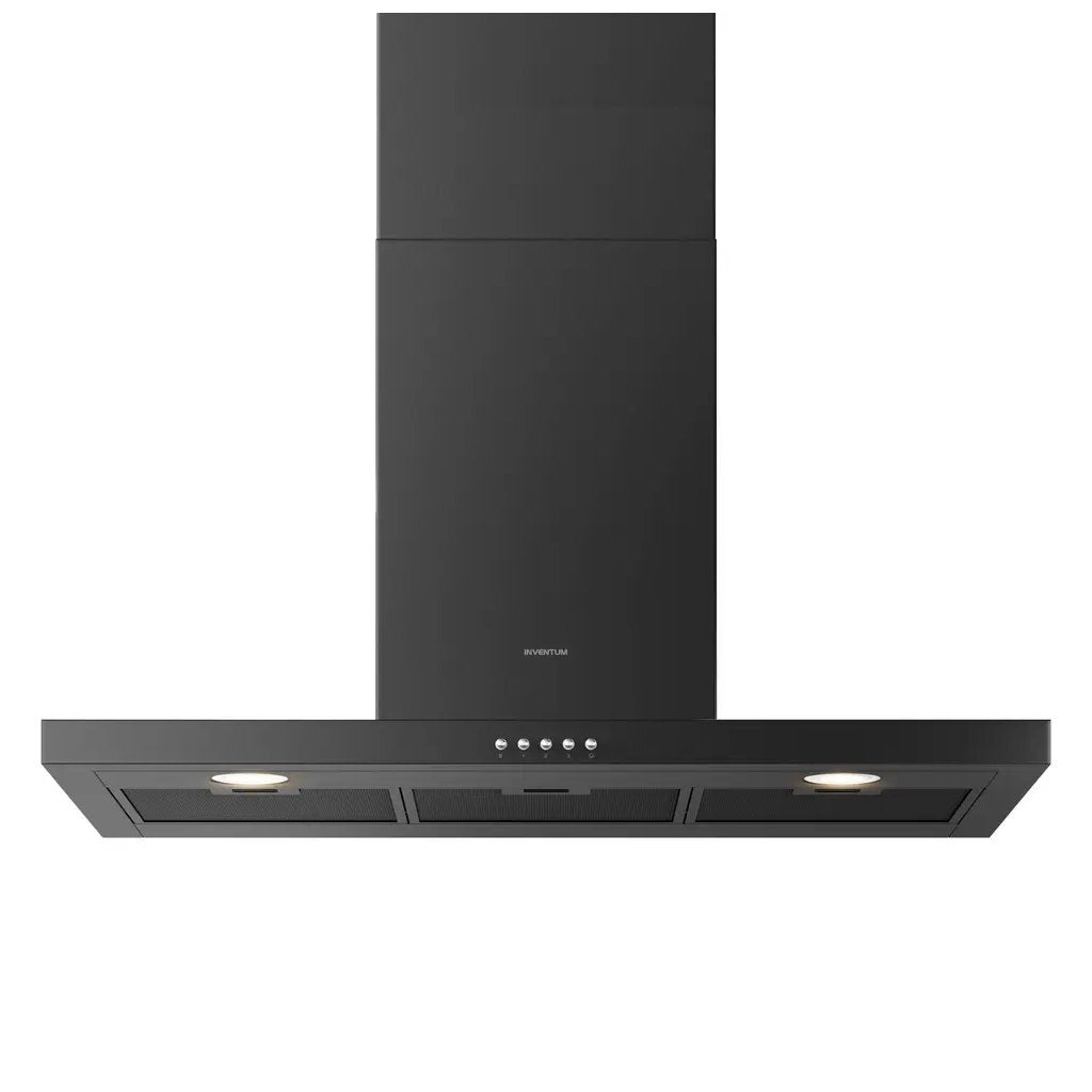Inventum Akb9005Zwa Afzuigkap Zwart/Rvs