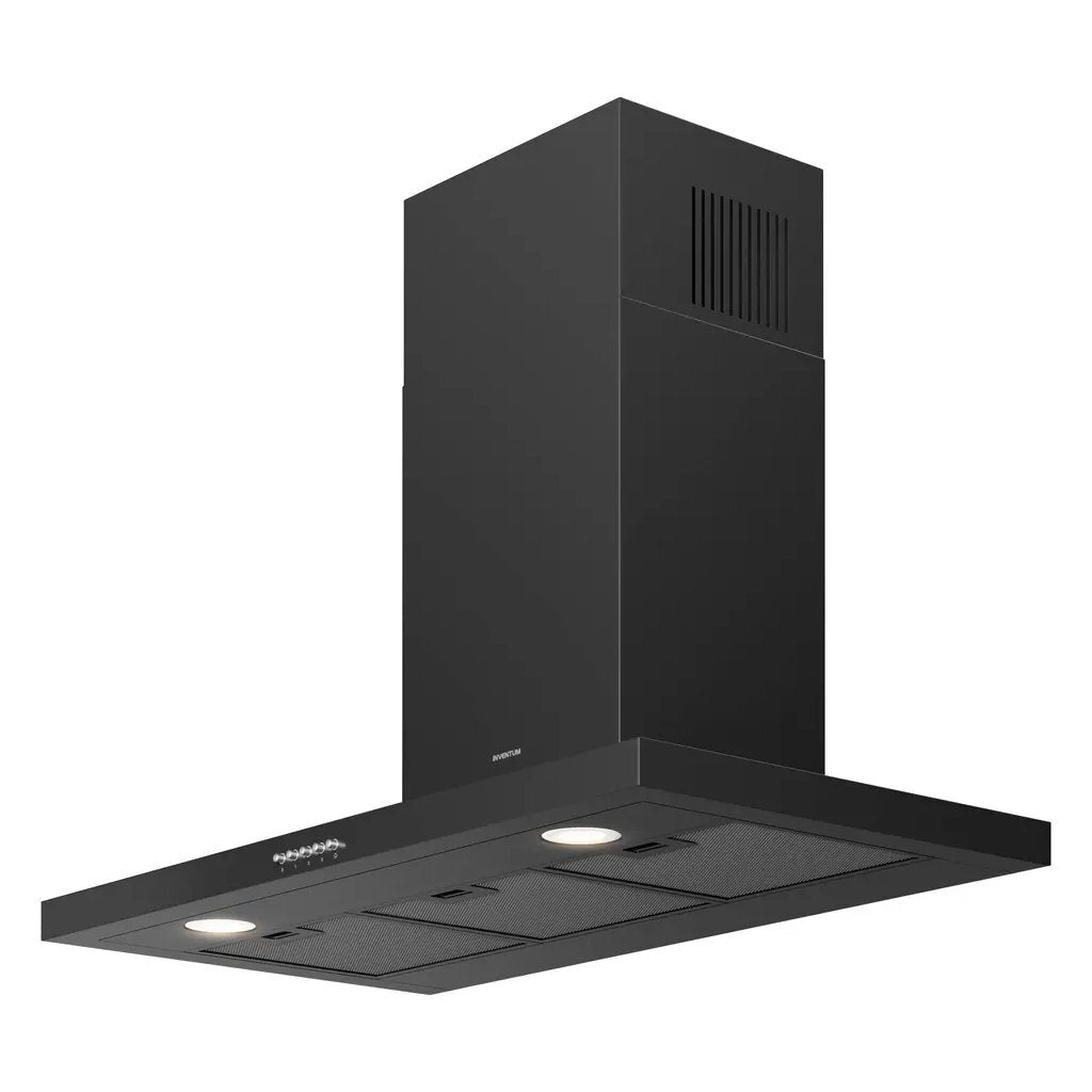 Inventum Akb9005Zwa Afzuigkap Zwart/Rvs