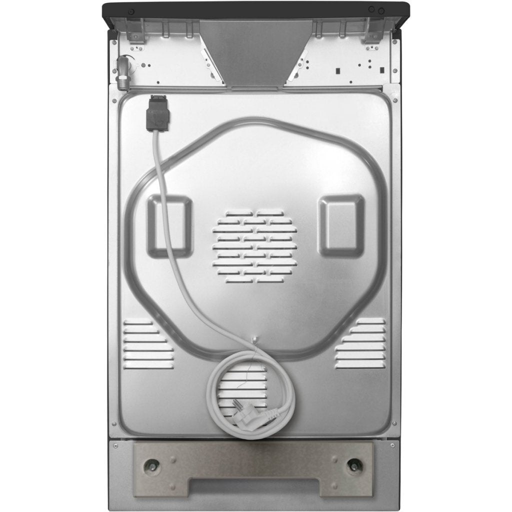 Inventum Vfg5020Gzwa Vrijstaand Gasfornuis + Elektrische Hetelucht Oven Zwart