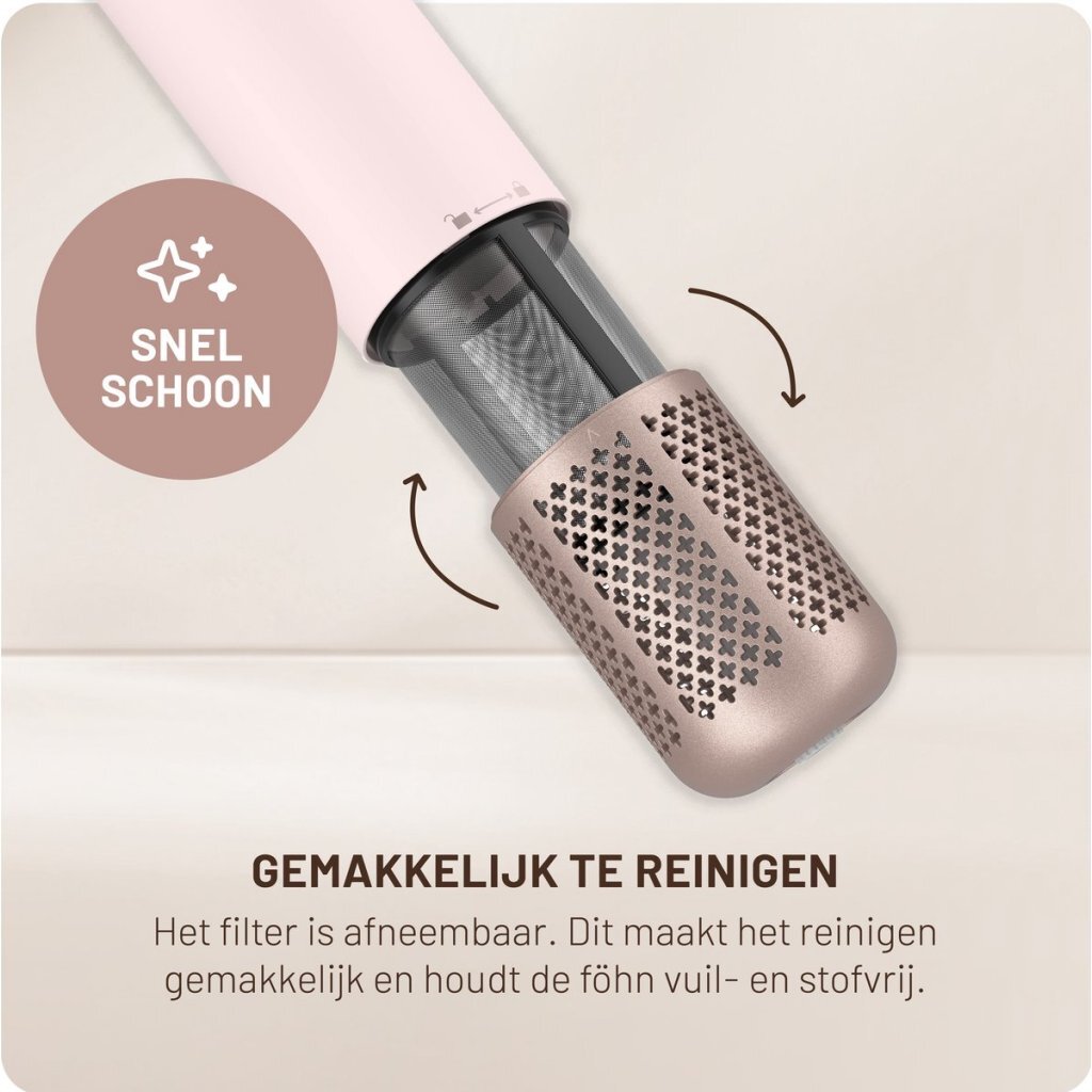 Carmen Chd1630P F&Ouml;Hn 1600W Zachtroze/Campagne