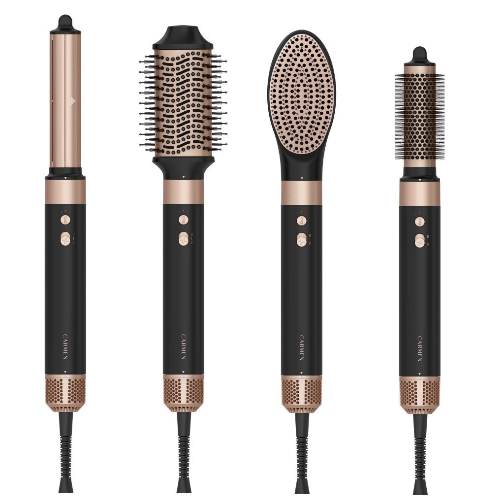 Carmen Cas1470B Airstyler Zwart/Champagne