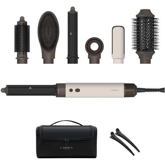 Carmen Cas1470C 7In1 Airstyler Zwart/Beige