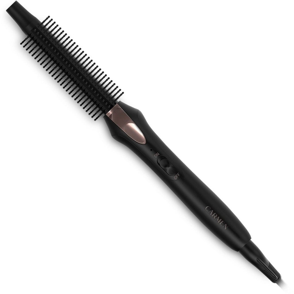 Carmen Ctb3085B Krulborstel 19 Mm Zwart/Campagne