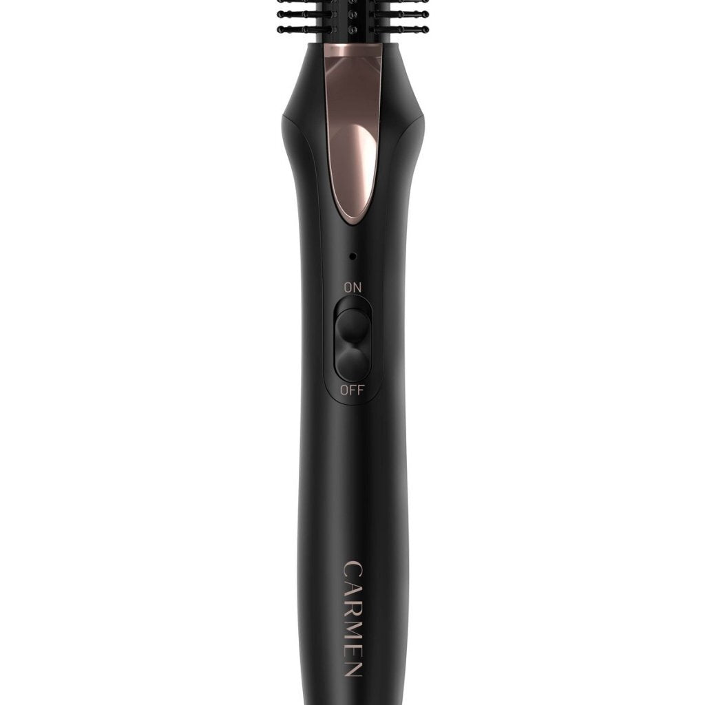 Carmen Ctb3085B Krulborstel 19 Mm Zwart/Campagne