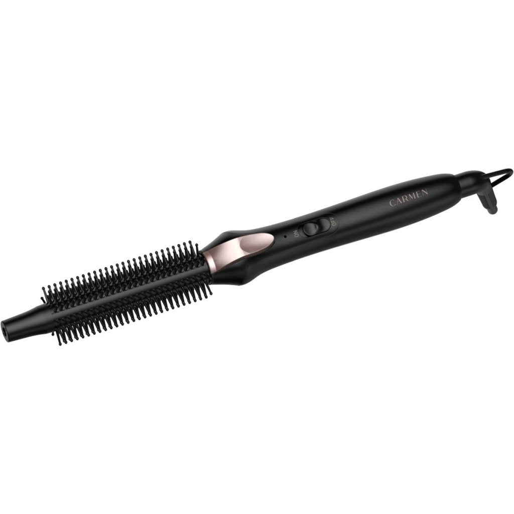 Carmen Ctb3085B Krulborstel 19 Mm Zwart/Campagne