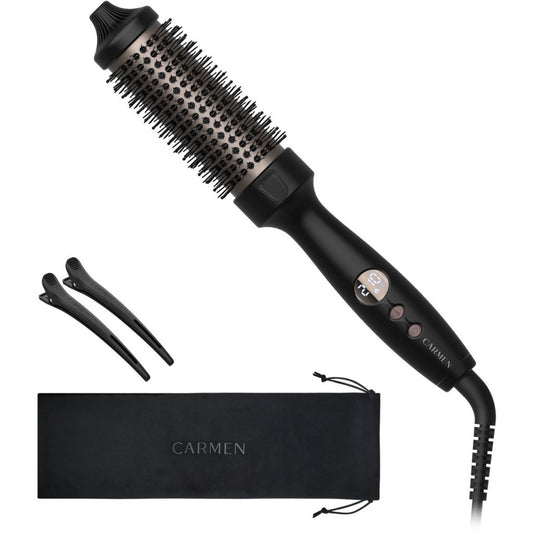 Carmen Ctb3830B Krulborstel 19 Mm Zwart