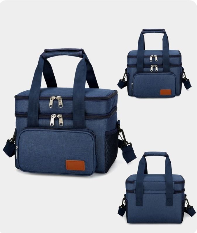 Ceruzo Geïsoleerde Koeltas - Lunchtas 14 Liter - Blauw