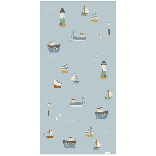 Little Dutch Sailors Bay Strandlaken 60X120 Cm Lichtblauw