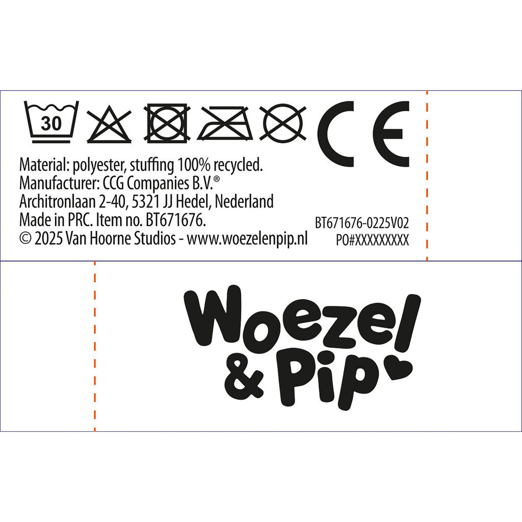 Woezel En Pip Knuffel Woezel 30 Cm