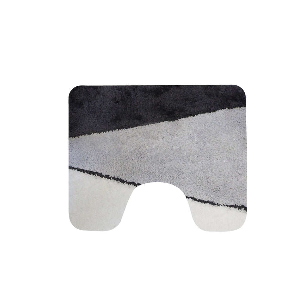Dutch House Toiletmat Dijon 60X50 Cm Grijs