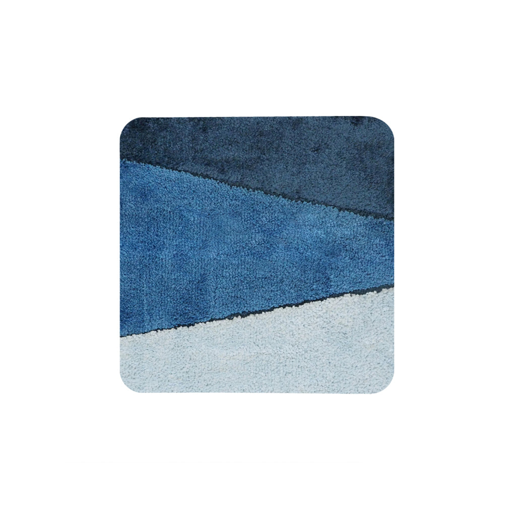 Dutch House Bidetmat Dijon 60X60 Cm Blauw