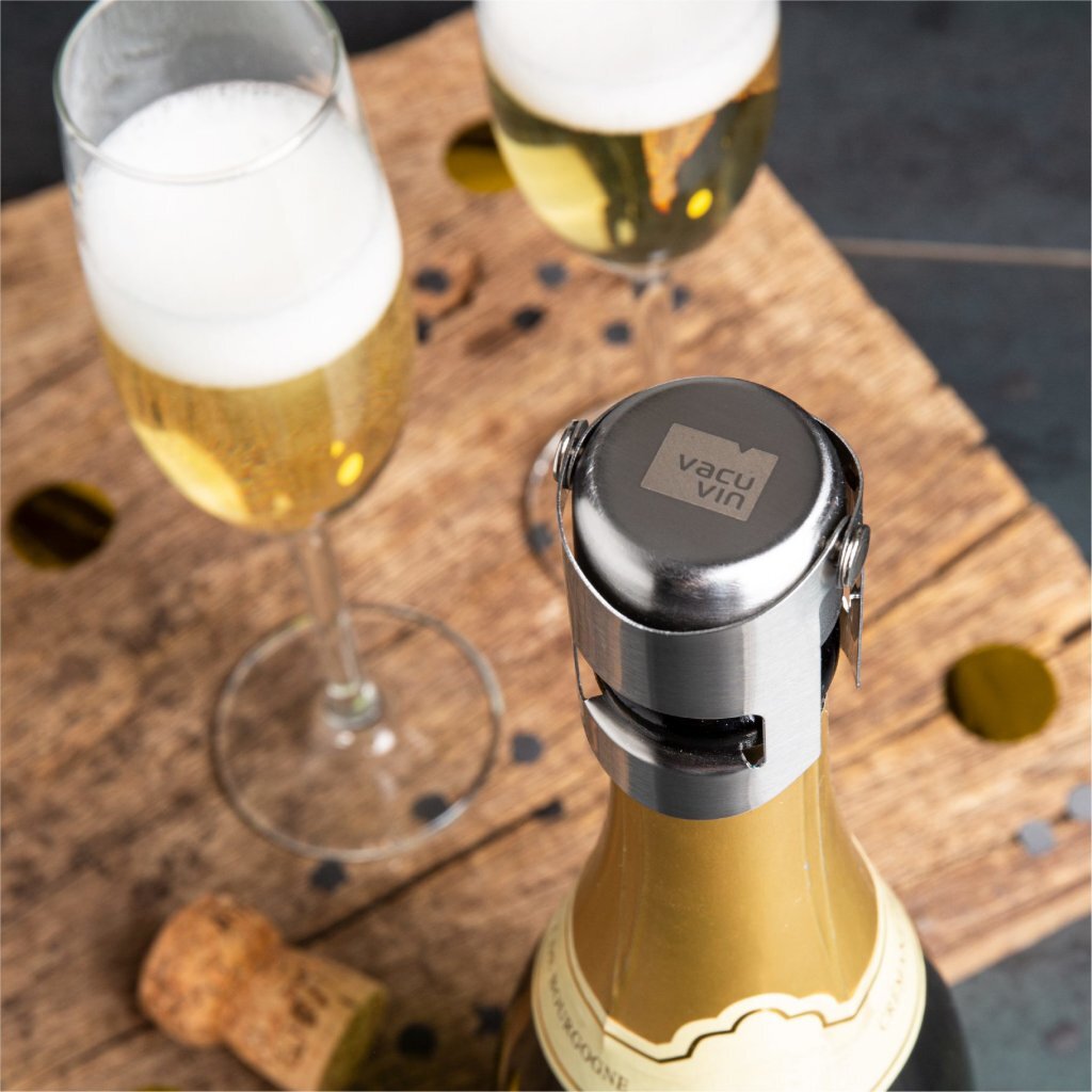 Vacuvin Champagnestopper Rvs