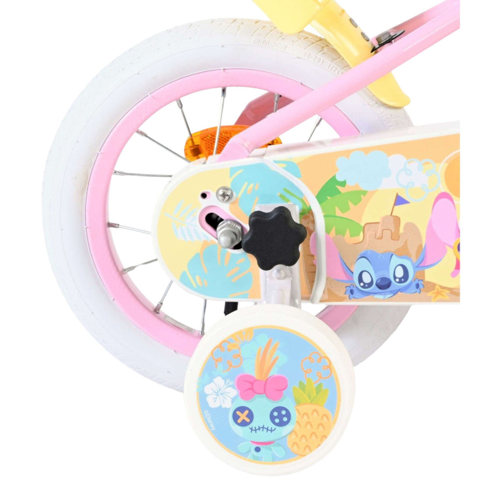 Disney Stitch Kinderfiets Roze
