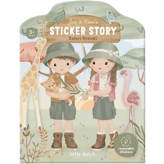 Little Dutch Stickerboek Met Herbruikbare Stickers
