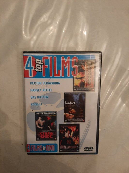 Overige Merken Dvd 4 Top Films Final Assault/Nailed/Shadow Of The Dragon/Extreme Force
