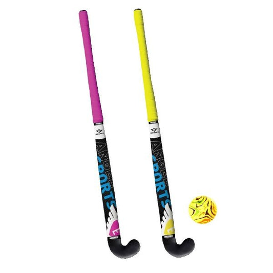 Angel Sports Streethockey 2 Sticks 84Cm + Bal