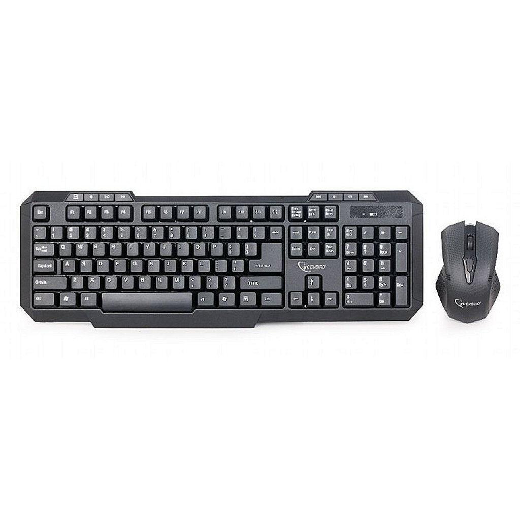 Gembird Kbs-Wm-02 Draadloos Toetsenbord En Muis