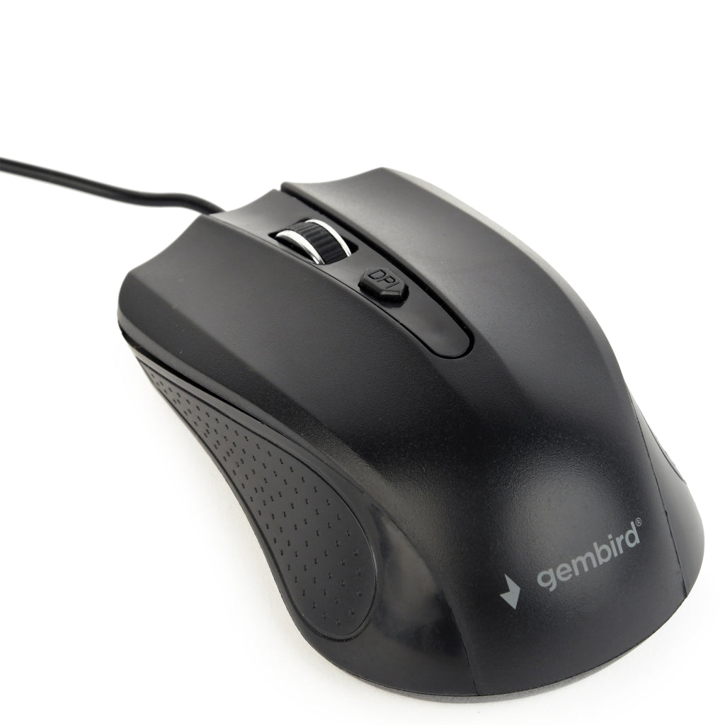 Gembird Gmb Muis Bedraad Zwart 4B-01