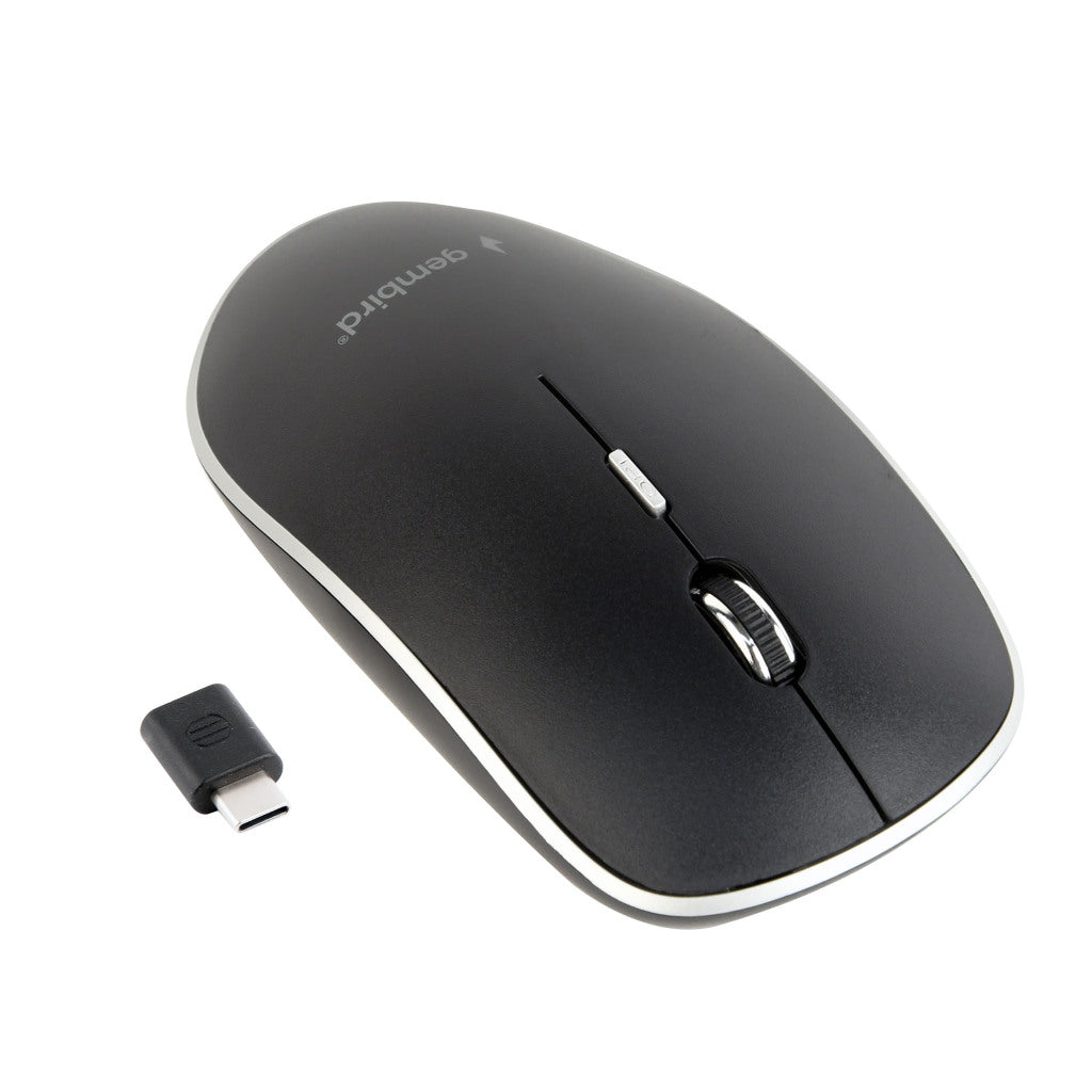 Gembird Gmb Muis Draadloos Usb-C Zwart 4Bsc