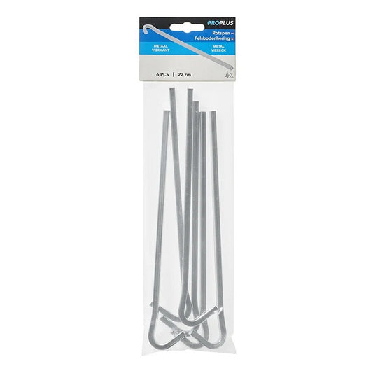 Proplus Metalen Rotspennen 22 Cm 6 Stuks