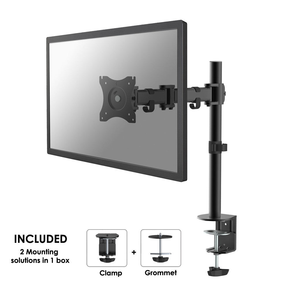 Newstar Nm-D135Black Flatscreen Bureausteun Zwart
