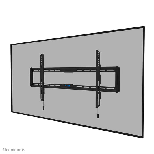 Neomounts Wl30-550Bl18 Vlakke Wandsteun Voor Schermen Tot 86 Inch Zwart