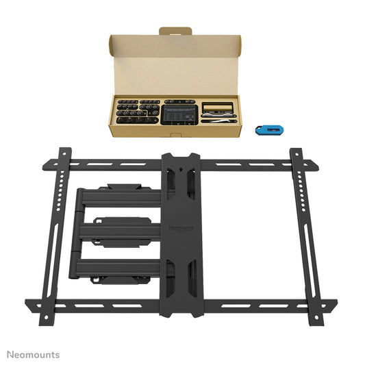 Neomounts Wl40S-850Bl16 Full Motion Wandsteun Voor Schermen Tot 70 Inch Zwart
