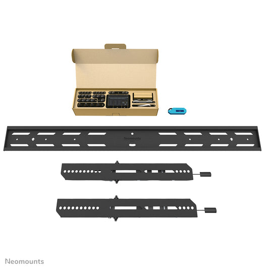 Neomounts Wl30S-850Bl18 Vlakke Wandsteun Voor Schermen Tot 86 Inch Zwart