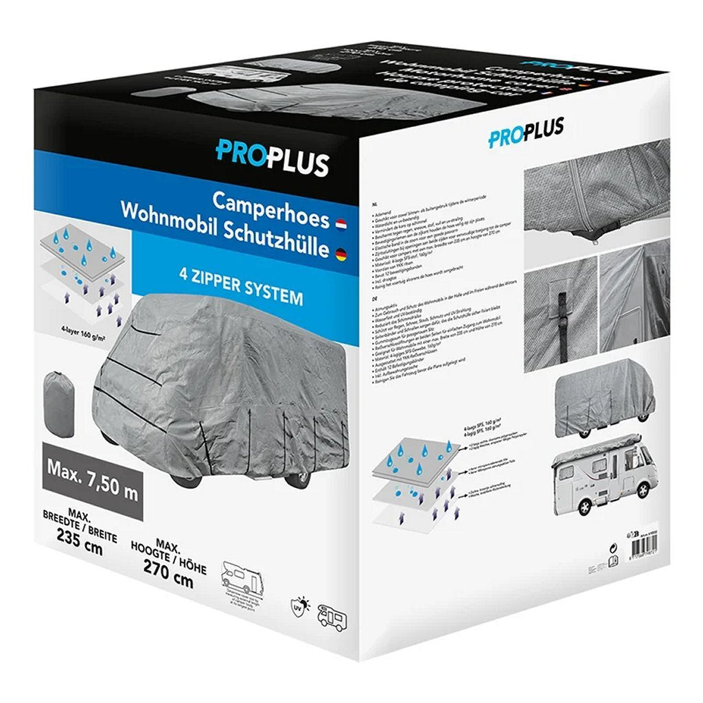 Proplus Camperhoes 7.50 M Grijs