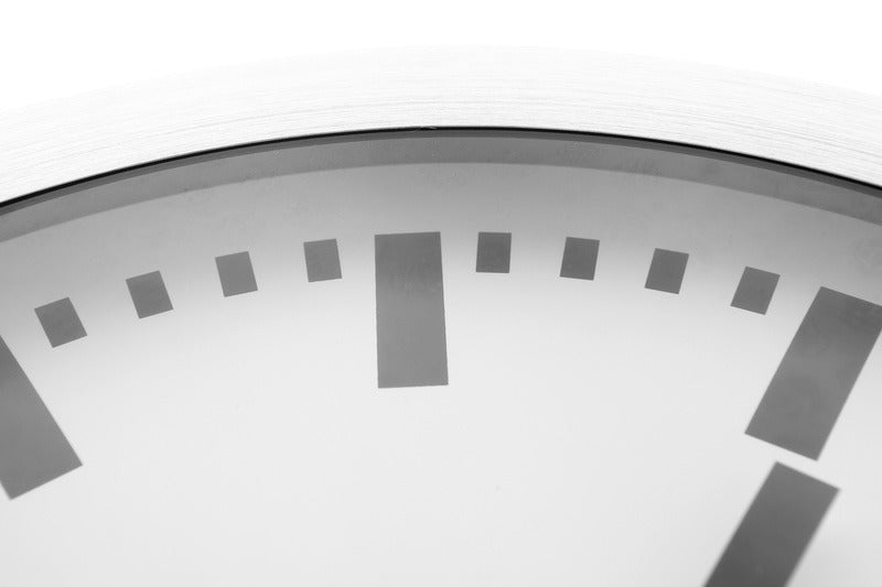 Nextime Ne-3999St Wandklok Dia. 35 Cm, Geborsteld Aluminium, 'Station'