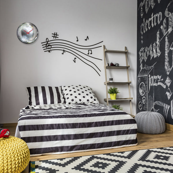 Nextime Ne-3293 Stille Wandklok - 35Cm - Discobal - Koepelvormig Glas - "Disco Ball"