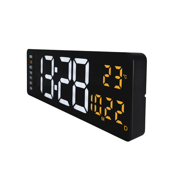 Nextime Ne-3322 Wandklok Super Digi 38,8X12,9 Cm