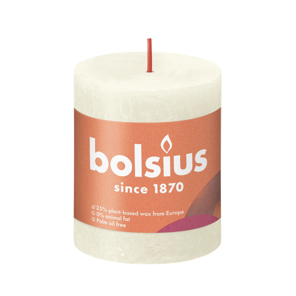Bolsius Kaars 8X6,8 Cm Soft Parel