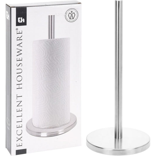 Excellent Houseware Keukenrolhouder Rvs