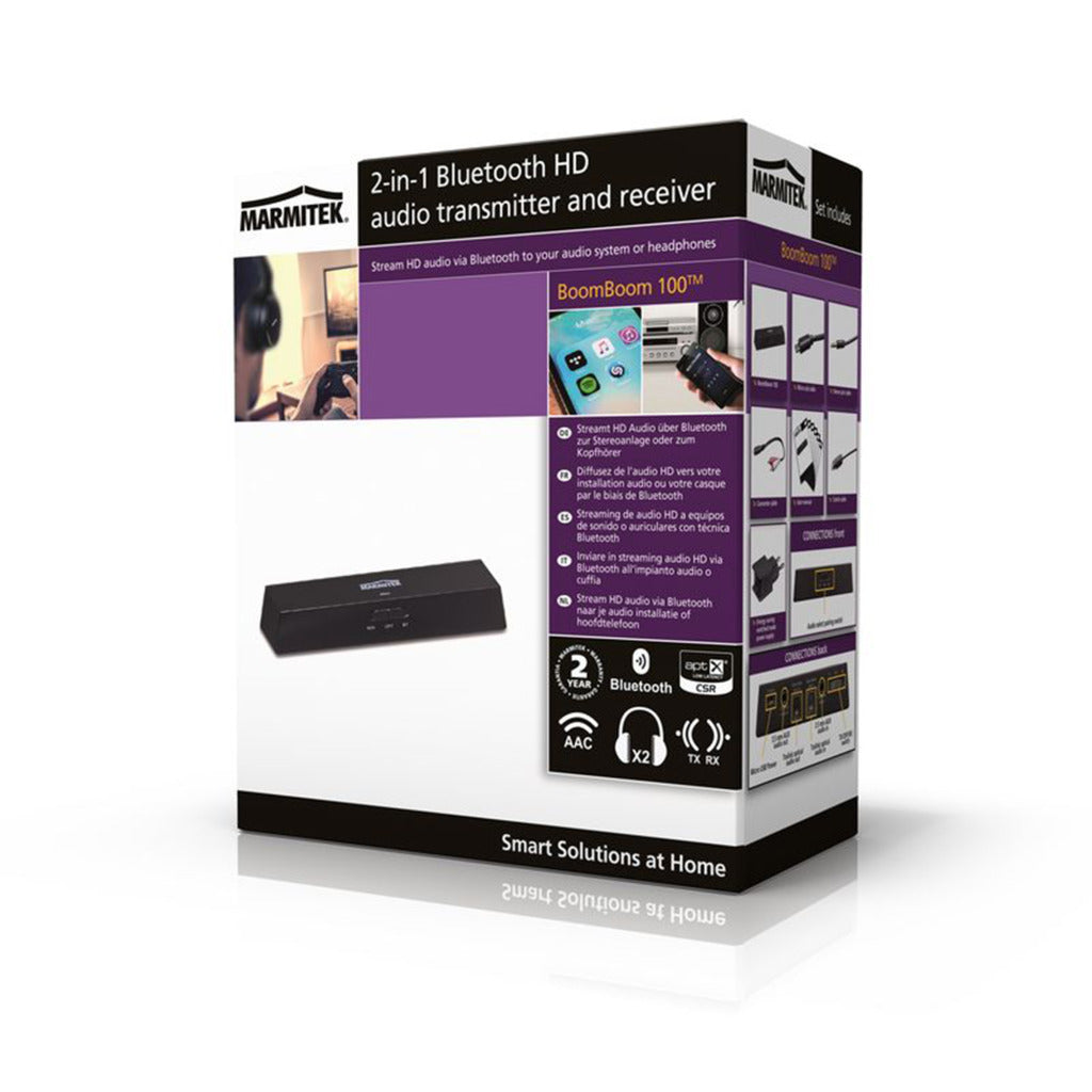 Marmitek Boomboom 100 Bluetooth Hd Audio Zender En Ontvanger