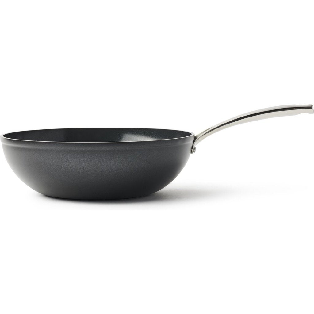 Bk Superior Ceramic Wokpan 30 Cm Zwart