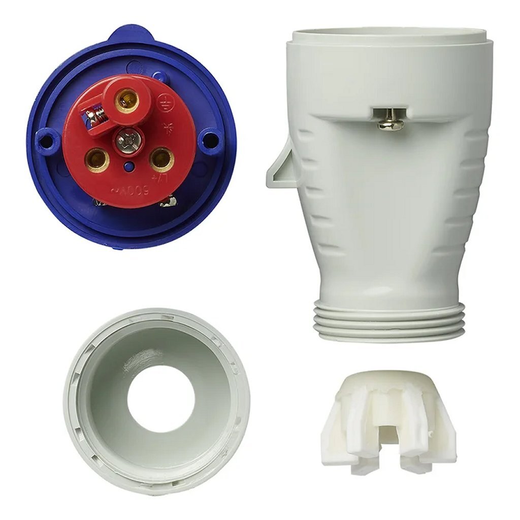 Proplus Cee Stekker 16A Demontabele Behuizing Blauw/Wit