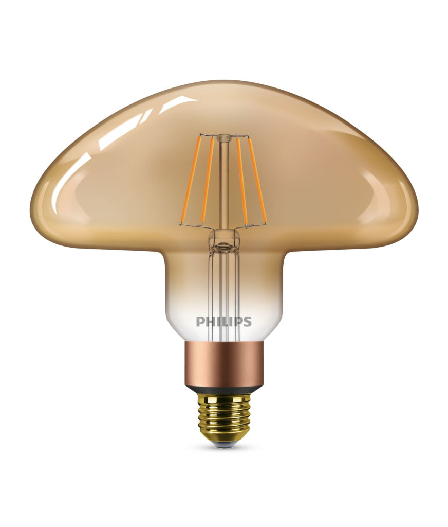 Philips Ledclassic 30W Mushroom E27 2000K Gold D Verlichting