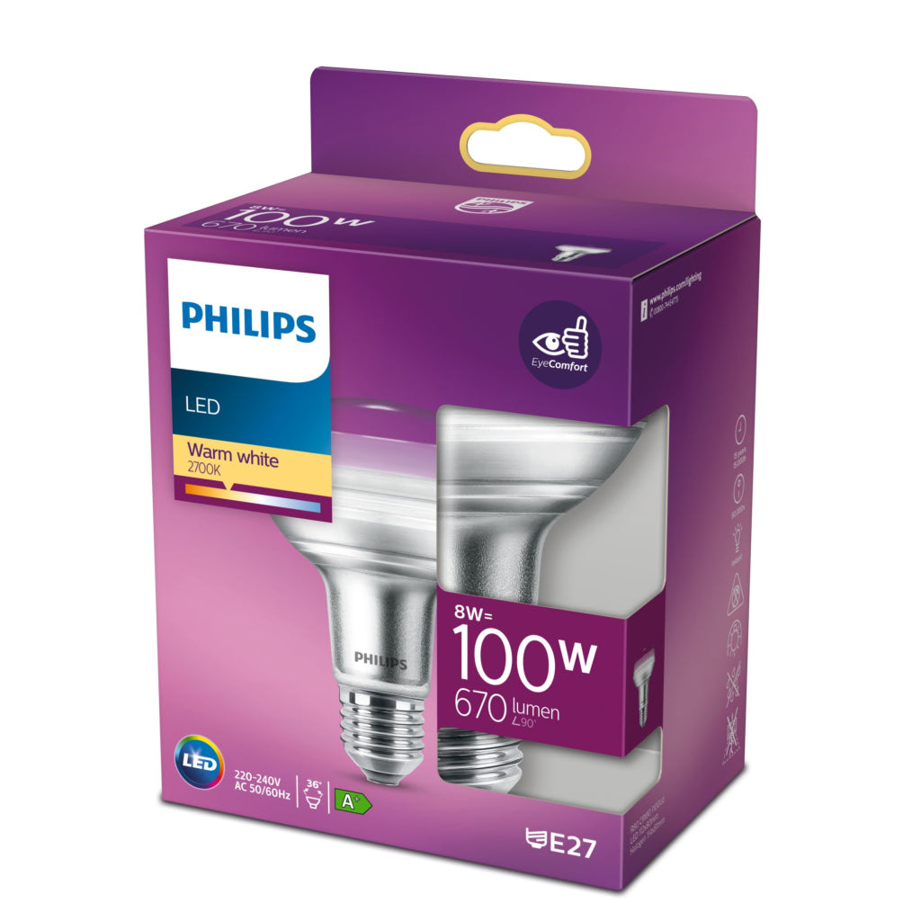 Philips Led Reflector 100W E27 Warm Wit