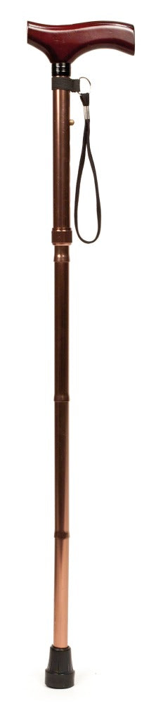 Vitility Vit-70510020 Opvouwbare Wandelstok Derby Brons