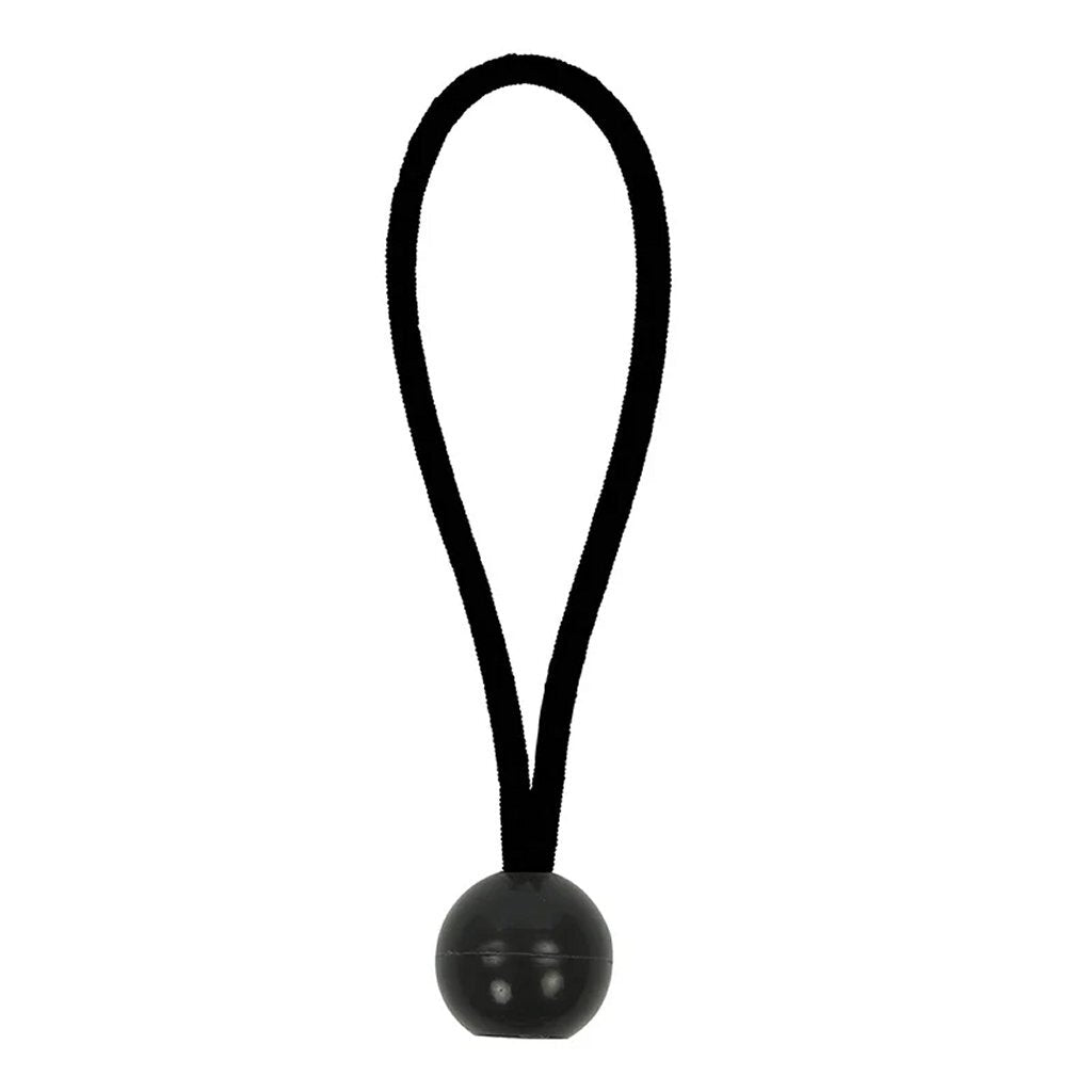 Proplus Tentspanner Elastisch 15 Cm Met Plastic Bal 10 Stuks Zwart