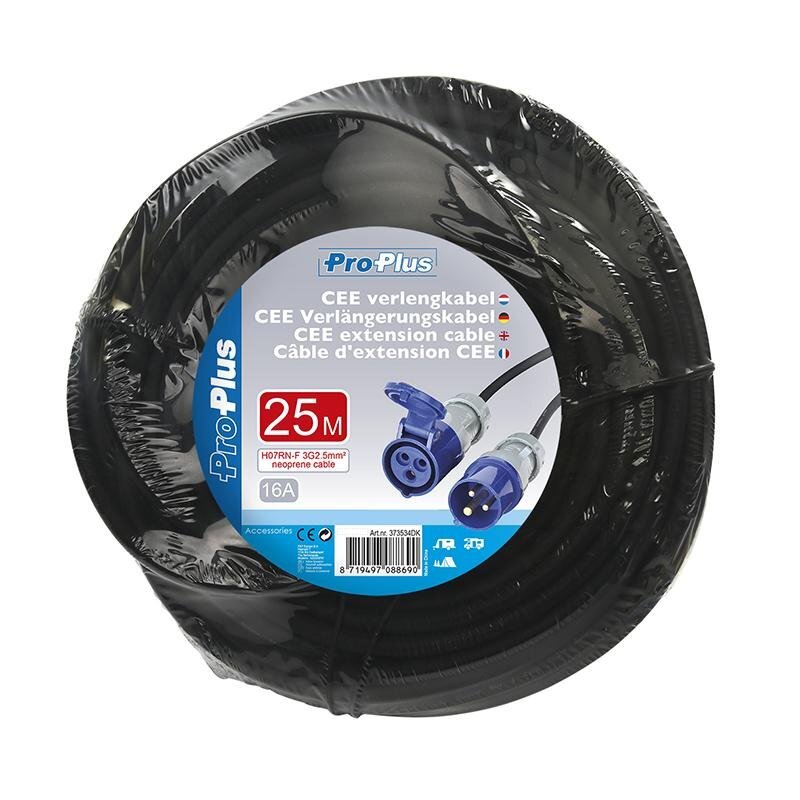 Proplus Cee Verlengkabel 25M 3X2,5Mm²