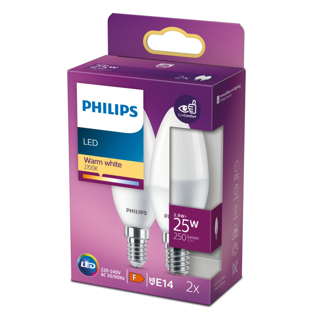 Philips Led Cl P45 Fr Wgd 40W E14