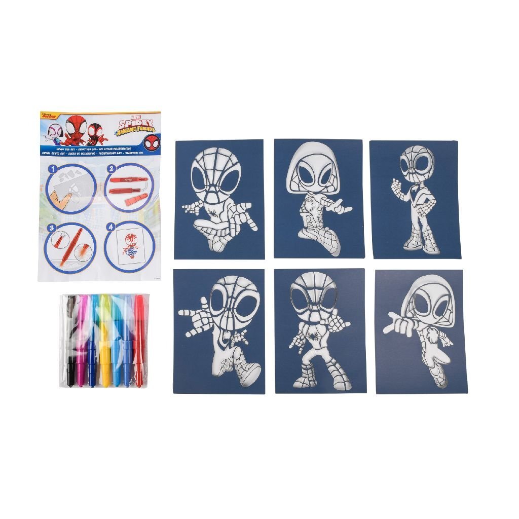 Disney Spidey Spraypen Set